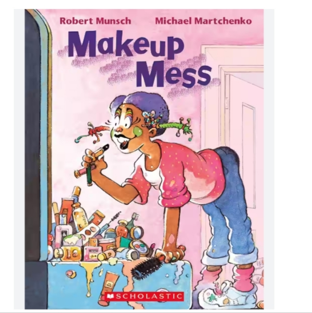NEW🌈 Robert Munsch Book Makeup Mess